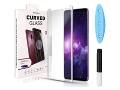 محافظ صفحه نمایش یو وی سامسونگ Parmp UV Nano Curved Full Glass Samsung S9