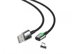 کابل آهنربایی میکرو یو اس بی بیسوس Baseus Micro USB Zinc Magnetic Cable 1M/2.4A