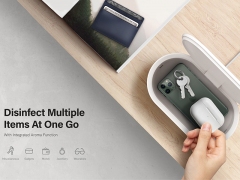 شارژر بی سیم سریع و ضدعفونی کننده لیفرو LYFRO Air Capsule Wireless Charging