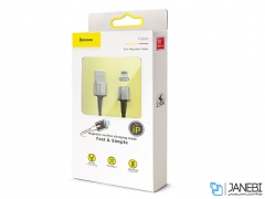 کابل آهنربایی لایتنینگ بیسوس Baseus Lightning Zinc Magnetic Cable 2m/1.5A
