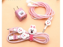 پک کیف و محافظ کابل شارژ آیفون خرگوش Cover Charger Protector Rabbit