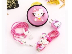 پک کیف و محافظ کابل شارژ آیفون کیتی Cover Charger Protector Kitty