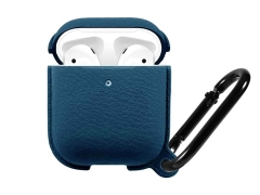 کاور سیلیکونی طرح چرم ایرپاد Airpods 1/2 Leather Silicone Hang Case