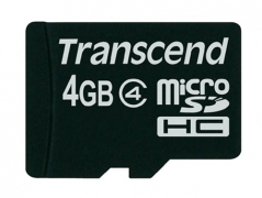 رم میکرو اس‌دی 4 گیگابایت Transcend Class 4