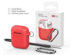 کاور ژله ای سیلیکونی قلاب دار ایرپاد AHA Style PT06 Silicone jelly Case Airpods 2/1