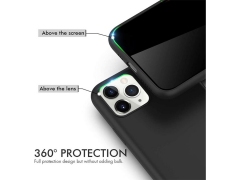 قاب سیلیکونی و محافظ صفحه آیفون AHAStyle Liquid Silicone Case iPhone 11 Pro