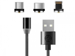 کابل آهنربایی سه سر Yesido CA11 Magentic Charger Cable 1.1m