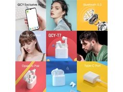 هندزفری بلوتوث کیو سی وای QCY T7 TWS Smart Earbuds