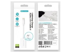 کابل صدا لایتنینگ راک Rock Lightning Charge Audio 2in1 CableII