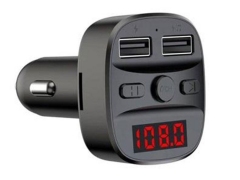 شارژر فندکی فست شارژ ماشین با قابلیت پخش موسیقی و تماس ارلدام ET-M47
