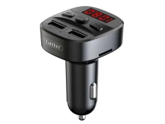 شارژر فندکی فست شارژ ماشین با قابلیت پخش موسیقی و تماس ارلدام ET-M47