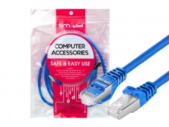 کابل شبکه تسکو TSCO TNC 603 FTP CAT6 LAN Cable 30cm