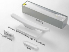 لامپ هوشمند بیسوس با نور طبیعی Baseus Sunshine stepless dimmer mirror light