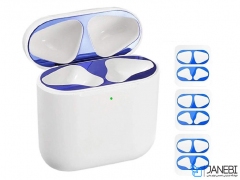 برچسب محافظ ایرپاد AhaStyle PT68 Nickel Sheet Sticker Airpods 2 new