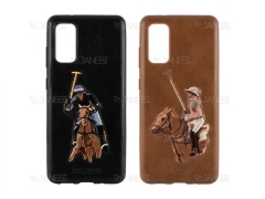 قاب محافظ چرمی پولو سامسونگ Polo Jockey Case Samsung S20