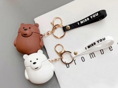 کاور محافظ سیلیکونی ایرپاد طرح خرس Bear Silicone Case Apple Airpods