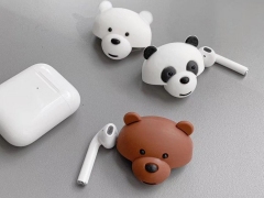 کاور محافظ سیلیکونی ایرپاد طرح خرس Bear Silicone Case Apple Airpods