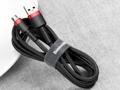 کابل شارژ و انتقال داده میکرو یو اس بی بیسوس Baseus Cafule Micro USB Cable 3m