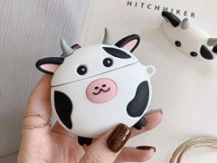 کاور محافظ سیلیکونی ایرپادپرو طرح گاو Cow Silicone Case Apple Airpods Pro