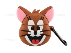 کاور محافظ سیلیکونی ایرپاد طرح جری Jerry Silicone Case Apple Airpods