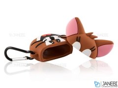 کاور محافظ سیلیکونی ایرپاد طرح جری Jerry Silicone Case Apple Airpods