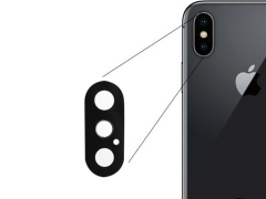 شیشه لنز دوربین گوشی آیفون iPhone X Camera Lens