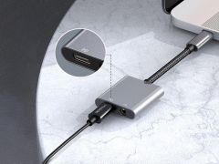 مبدل تایپ سی به تایپ سی و صدا مک دودو Mcdodo CA-754 Audio Adapter Type-c to Type-c+3.5mm
