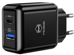 شارژر دیواری دو پورت سریع مک دودو Mcdodo TC-061PQ Ultra Fast Charger CH-689