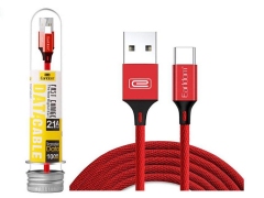 کابل شارژ و انتقال داده تایپ سی ارلدام Earldom EC-O15C Type-C Cable 1m