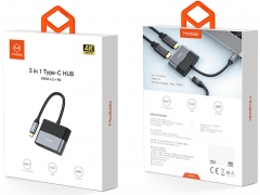هاب شارژر تایپ سی به اچ دی ام آی مک دودو Mcdodo HU-739 3in1 Type-C Hub