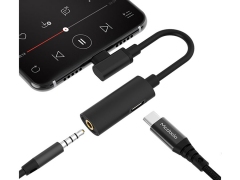 مبدل تایپ سی به تایپ سی و صدا مک دودو Mcdodo CA-546 Type-C to 3.5mm Audio Adapter