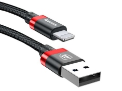 کابل شارژ لایتنینگ اپل بیسوس Baseus Golden Belt Lightning Cable 1.5m