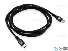 کابل شارژ سریع و انتقال داده تایپ سی نیکسو Nixo USB-C TCQ18A Cable 1m