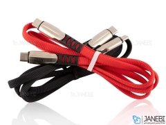 کابل شارژ سریع و انتقال داده تایپ سی نیکسو Nixo USB-C TCQ10A Cable 1m