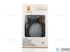 کابل شارژ سریع و انتقال داده تایپ سی نیکسو Nixo USB-C TCS10A Cable 1m