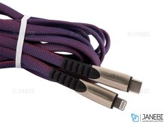 کابل شارژ سریع تایپ سی به لایتنینگ نیکسو Nixo USB-C To Lightning TCL20A Cable 2m