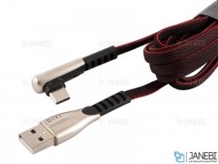 کابل شارژ سریع تایپ سی Divi Elbow Surfboard Type-C S3 Cable 1.2m