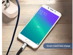 کابل شارژ و انتقال داده میکرو یو اس بی دایوی Divi P439-18 Tangle-Free Surfboard S2 Micro USB Cable 1.8m
