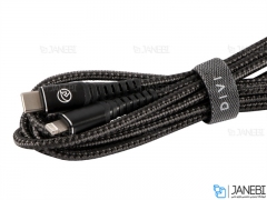 کابل شارژ سریع تایپ سی به لایتنینگ دایوی Divi P482-18 Type-C to Lightning Cable 1.8m