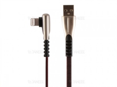 کابل شارژ و انتقال داده لایتنینگ دایوی Divi P420L-18 Elbow Surfboard S3 Lightning Cable 1.8m