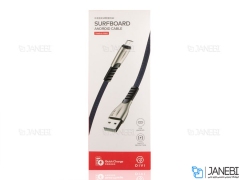 کابل شارژ و انتقال داده میکرو یو اس بی دایوی Divi P439-18 Tangle-Free Surfboard S2 Micro USB Cable 1.8m
