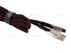 کابل شارژ و انتقال داده میکرو یو اس بی دایوی Divi P439-18 Tangle-Free Surfboard S2 Micro USB Cable 1.8m