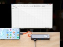 هاب چندکاره تایپ سی راک Rock TR03 Multifunctional Extension Hub Adapter
