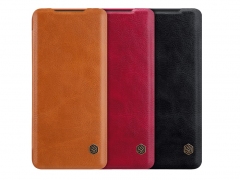 کیف چرمی نیلکین سامسونگ Nillkin Qin Leather Case Samsung Galaxy S20 Plus