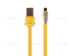کابل میکرو یو اس بی طرحدار راک Rockspace Cow Micro USB Cable 1M