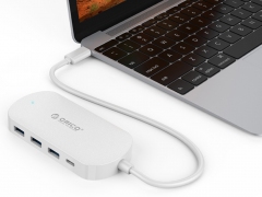 هاب آداپتور تایپ سی به یو اس بی اوریکو Orico HCD1 Type-C to USB3.0+PD HUB
