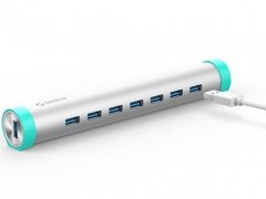 هاب 7 پورت یو اس بی اوریکو Orico ARH7-U3 7 Port USB3.0 Hub دارای هفت درگاه یو اس بی