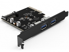 هاب اینترنال یو اس بی دو پورت اوریکو Orico PA31-2P 2Port USB PCI-E Adapter