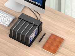 باکس هارد اینترنال به اکسترنال اوریکو Orico 6558US3-C 2.5/3.5inch Hard Drive Enclosure with Duplicator