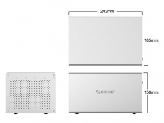باکس هارد اوریکو Orico WS500RU3 Hard Drive Enclosure with Raid